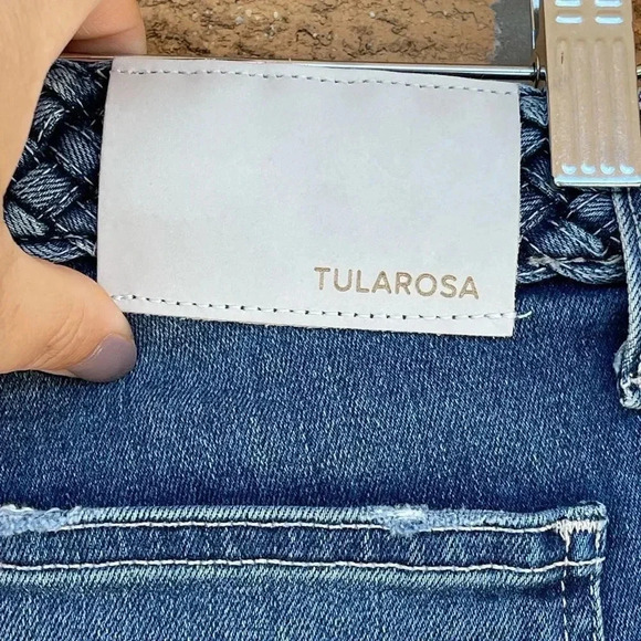 Tularosa Flare Penelope Jeans in Ankara Wash size 27 - Picture 11 of 17